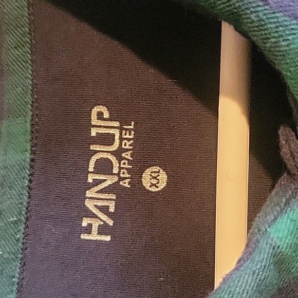 Hand Up flexx flannel button up everyday shirt - Picture 2 of 3